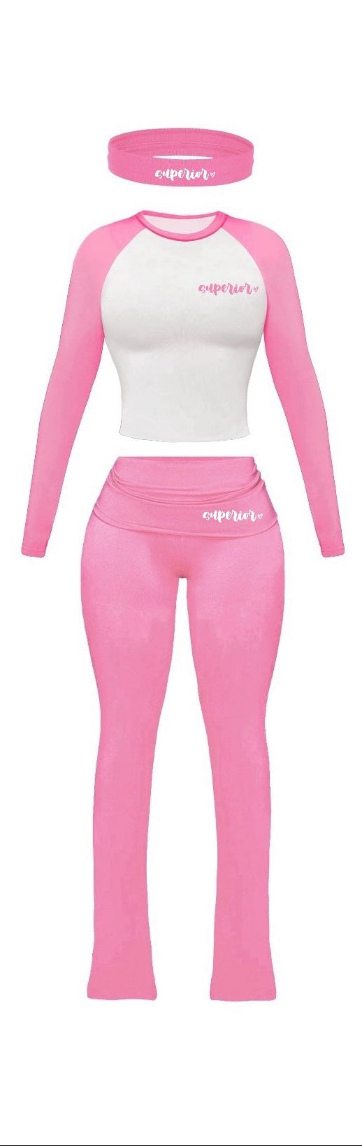 Pink 3pc Set